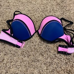 Victoria’s Secret color block bikini top